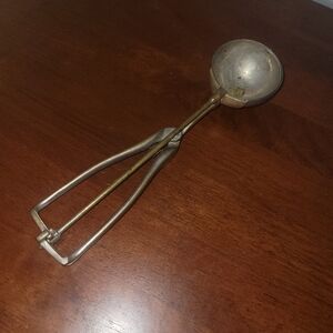 Antique brass ice cream scoop Gilchrist Vintage Kitchen
